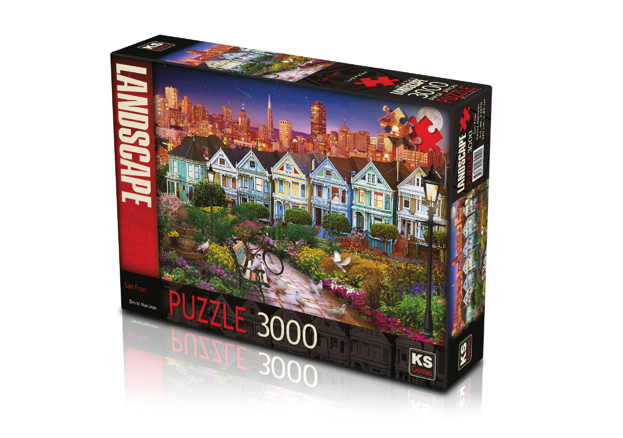 San Fran Puzzel 3000 Stukjes Top Merken Winkel